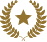 laurel star icon