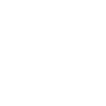 a white and black logo