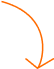 a close up of an orange line