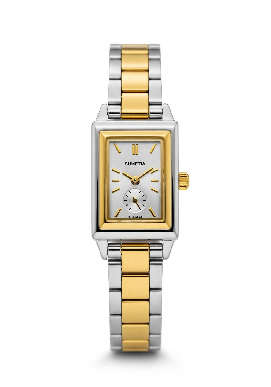 a close up of a watch