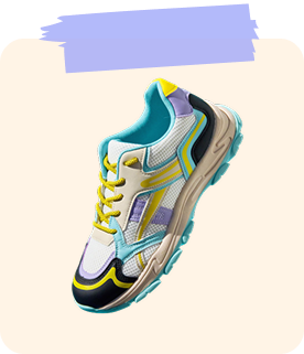 a close up of a shoe