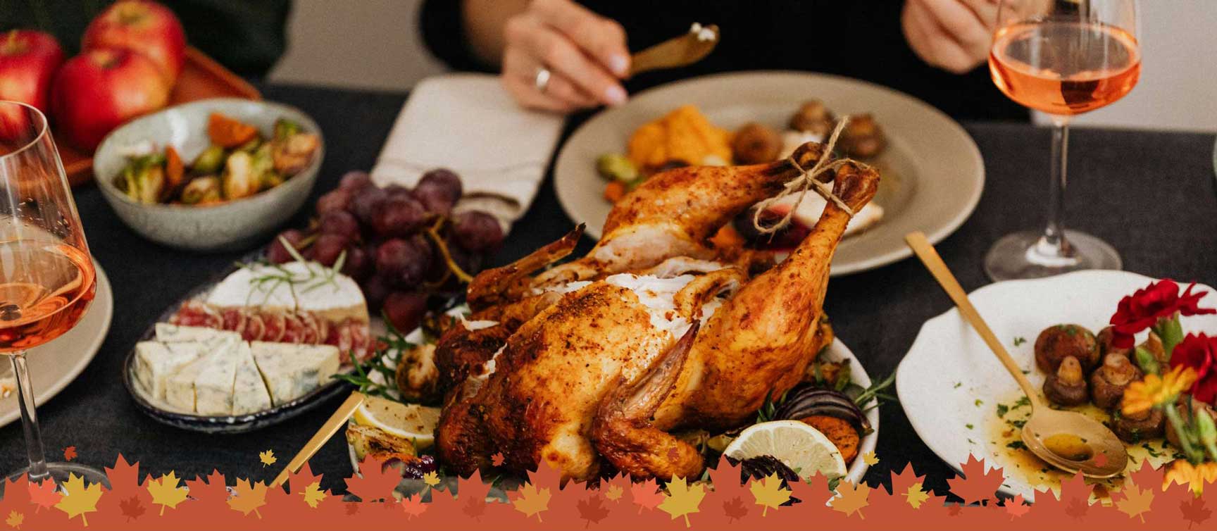 a Thanksgiving tablescape