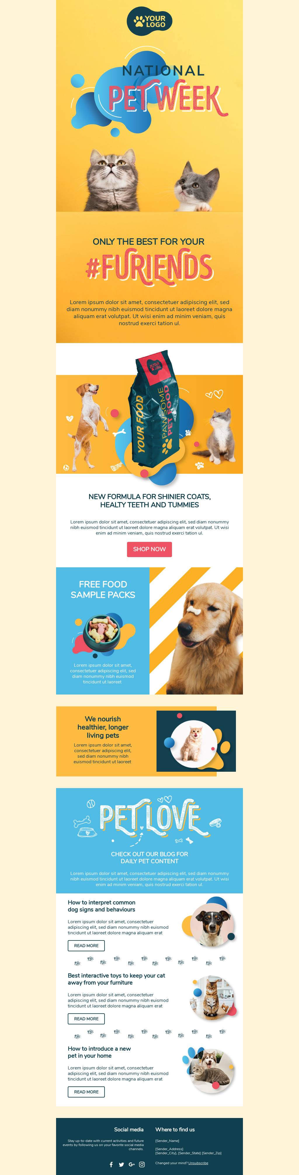 Pawsome treats for National Pet Week!