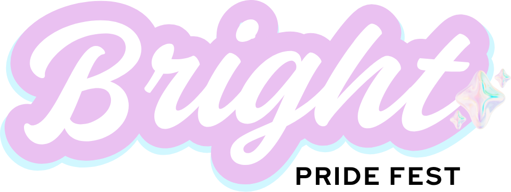 a purple and white logo