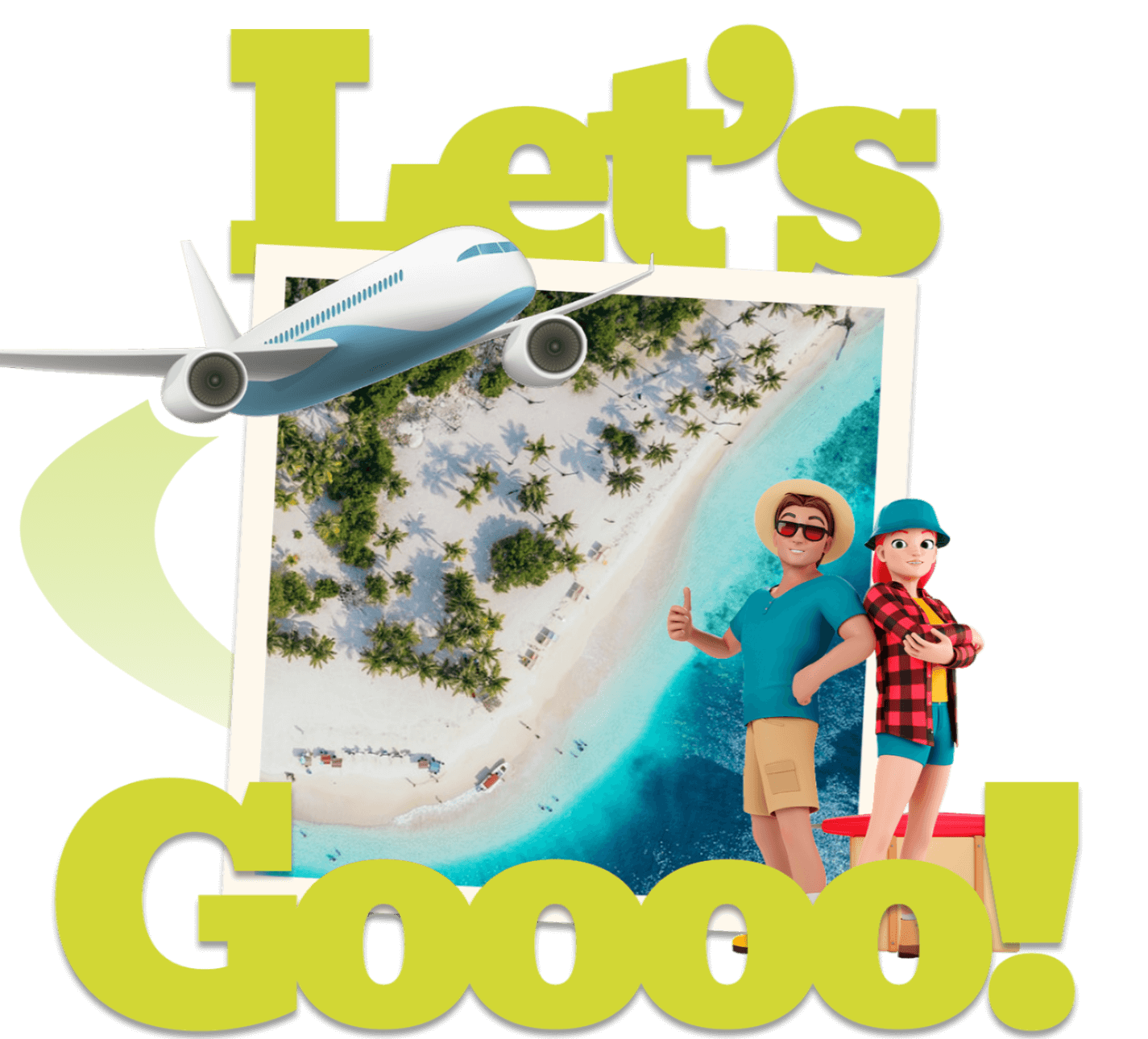 a couple of people standing next to a plane