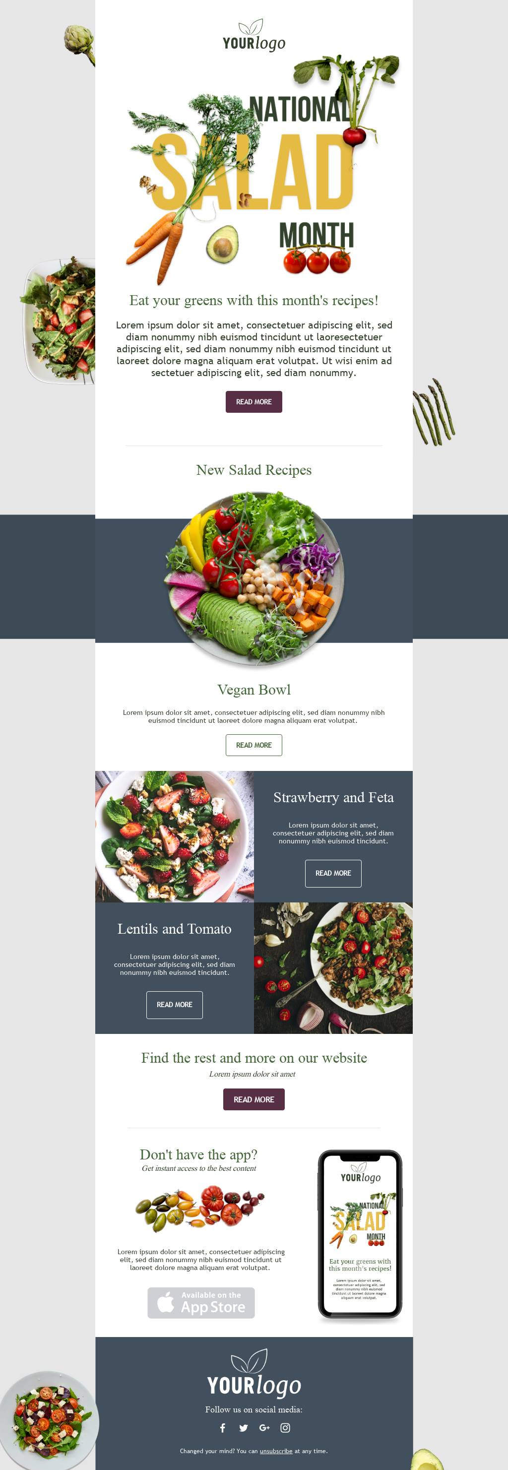 National Salad Month