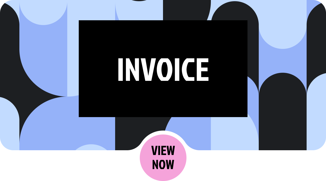 Invoice banner