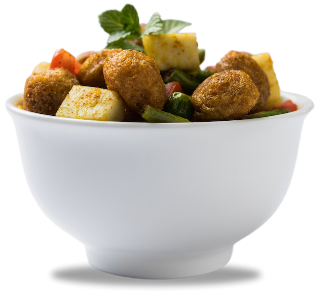 Bowl of food