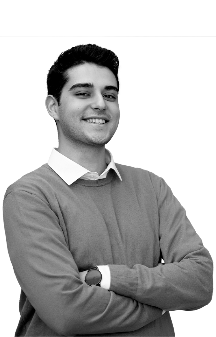 a man with his arms crossed