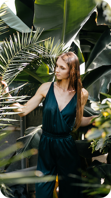 a person wearing a sweater