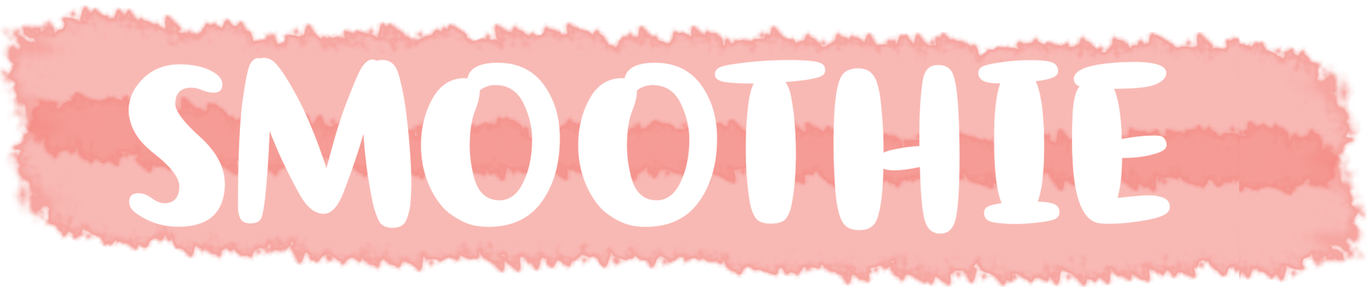 a white text on a pink background