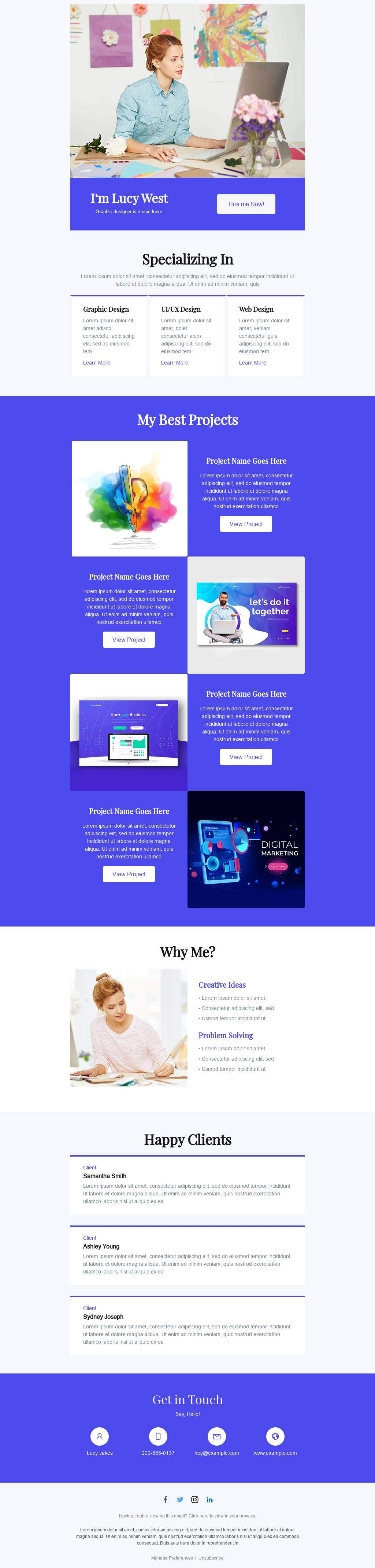 Graphic Designer Portfolio