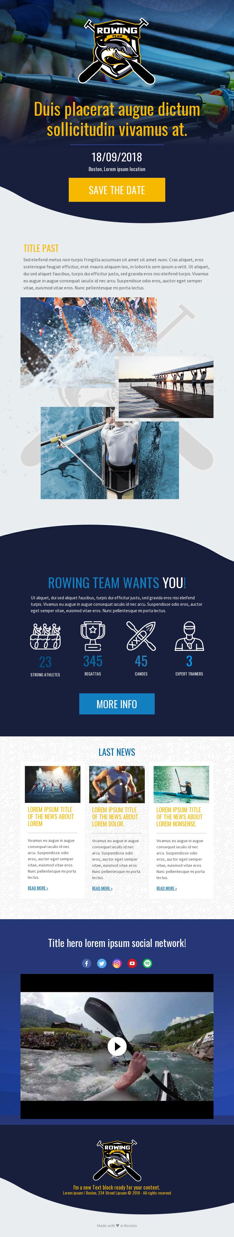 Rowing Crew