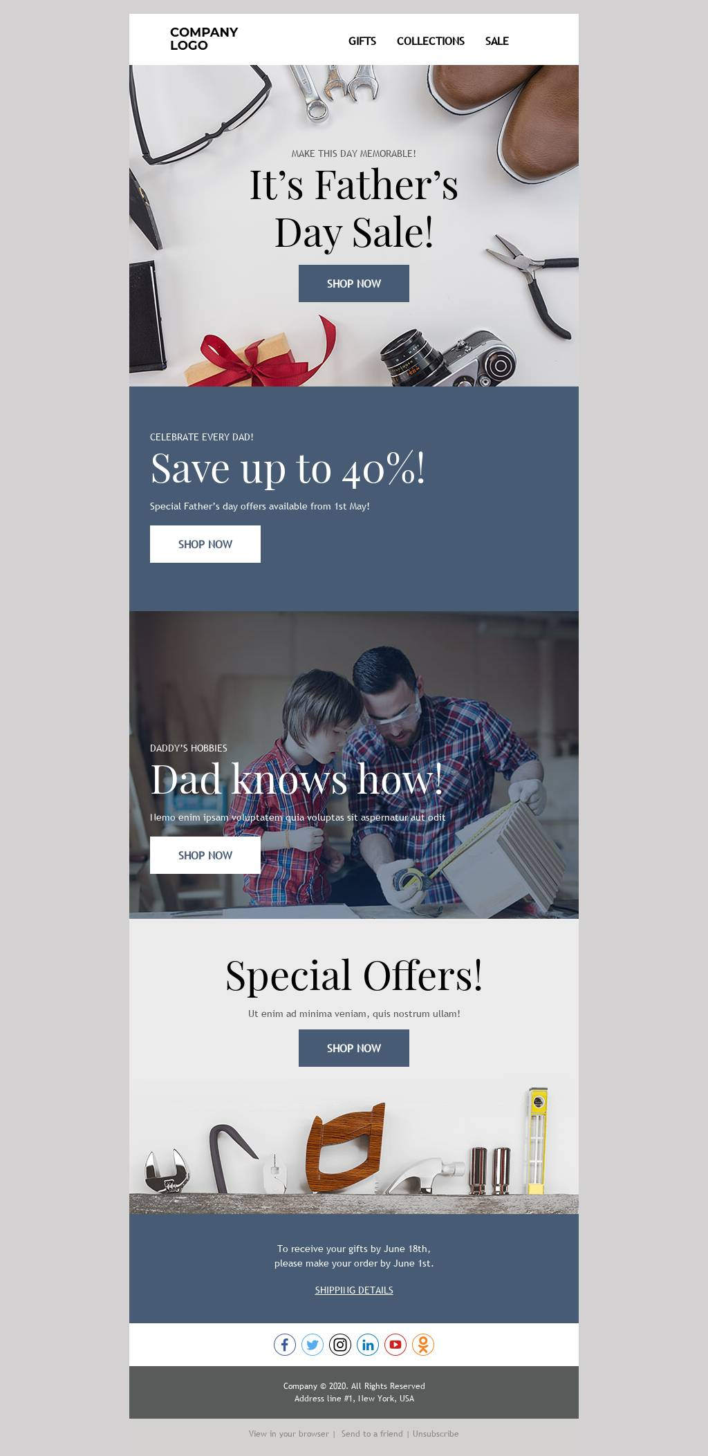 Father's Day Sale