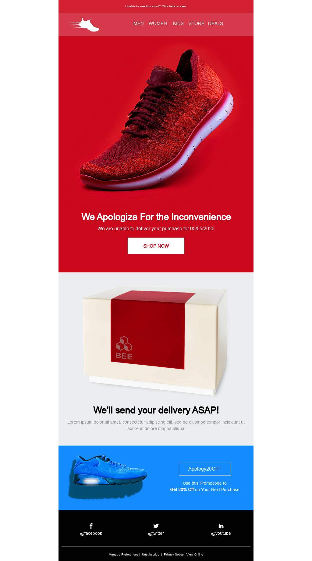 Apologize Email