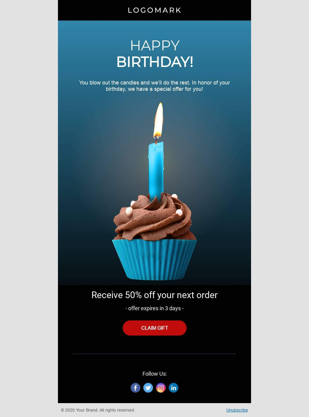 Birthday candle