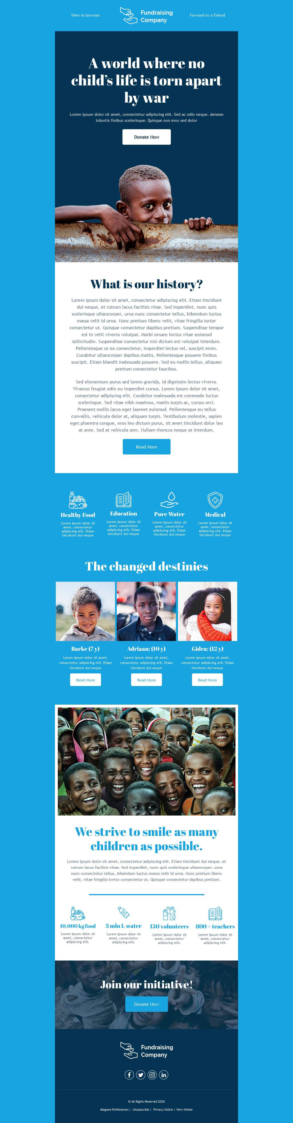 Fundraising initiative