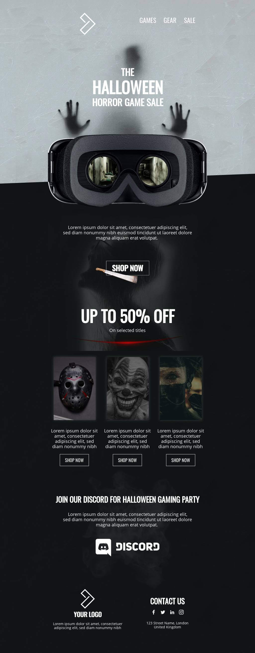 Halloween Horror Games Sale