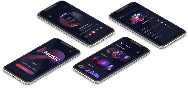 App Screens Mockup