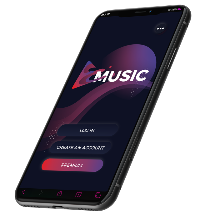 App Signup Screen Mockup
