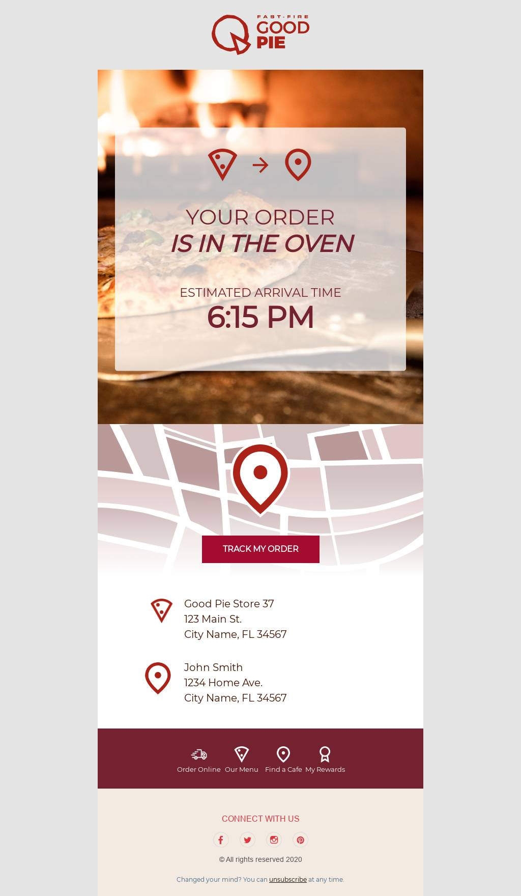 Restaurant - Order in progress