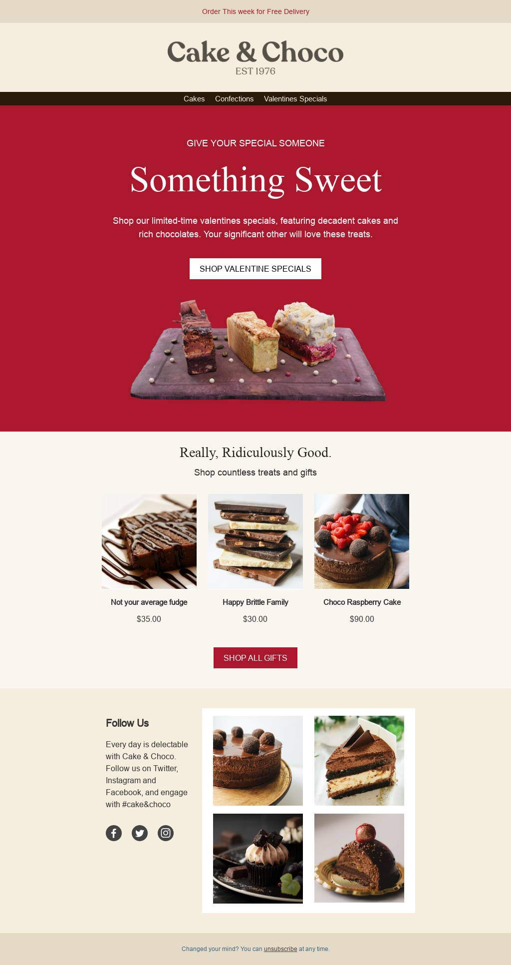 Valentines Day Sweets