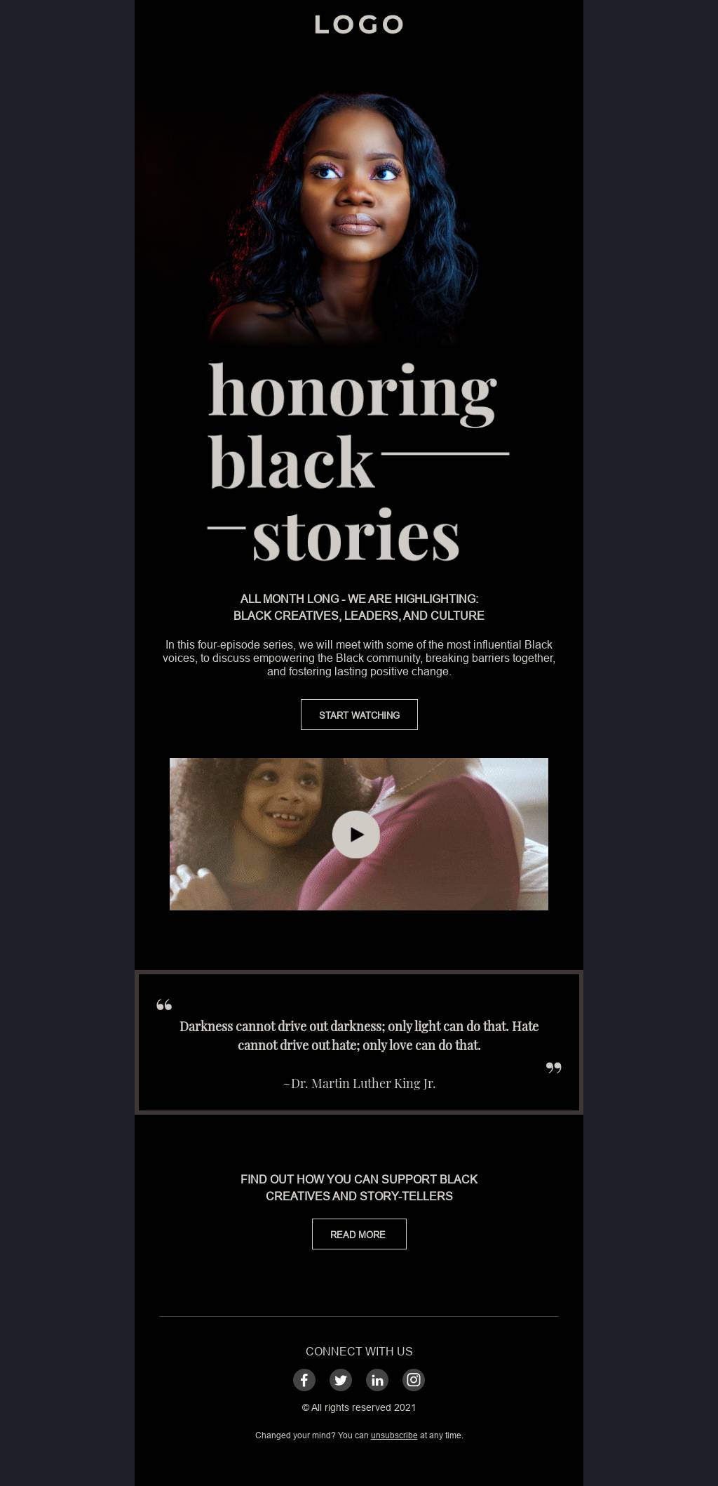 Honoring Black Stories