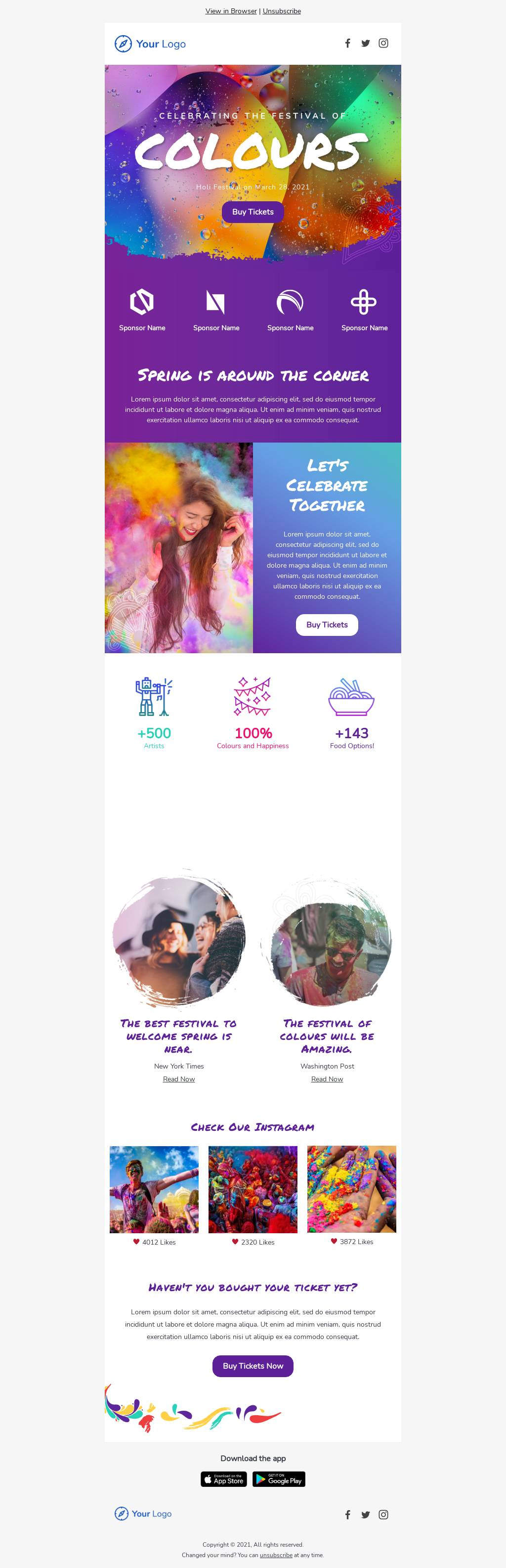 Holi Festival Is Here!
