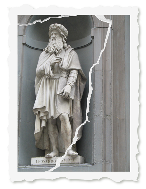 Leonardo Da Vinci Sculpture