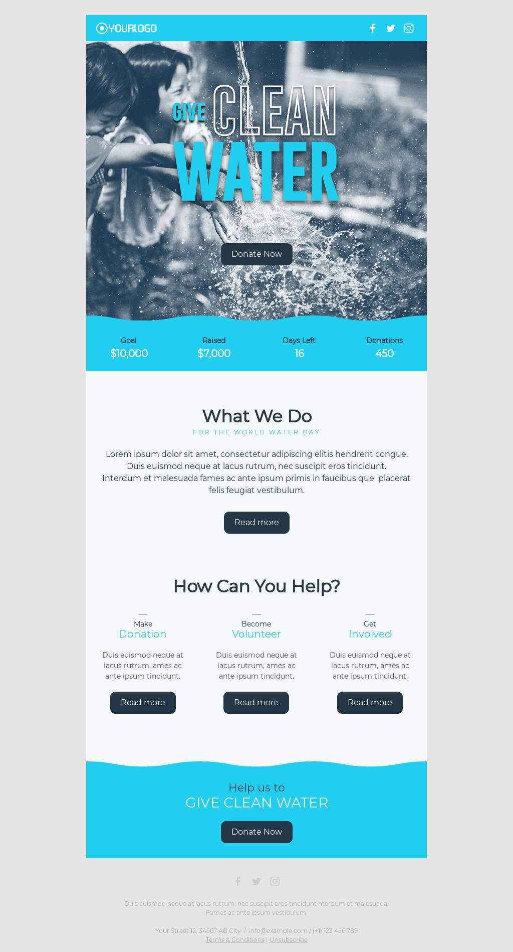 World Water Day Fundraising