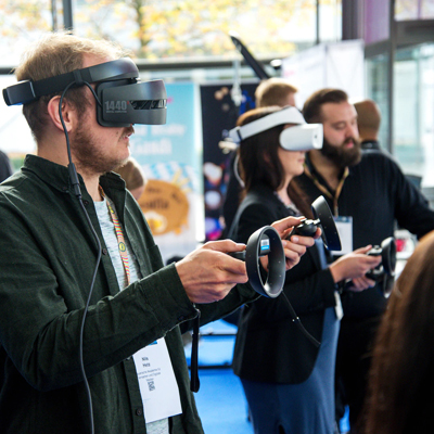 People using VR