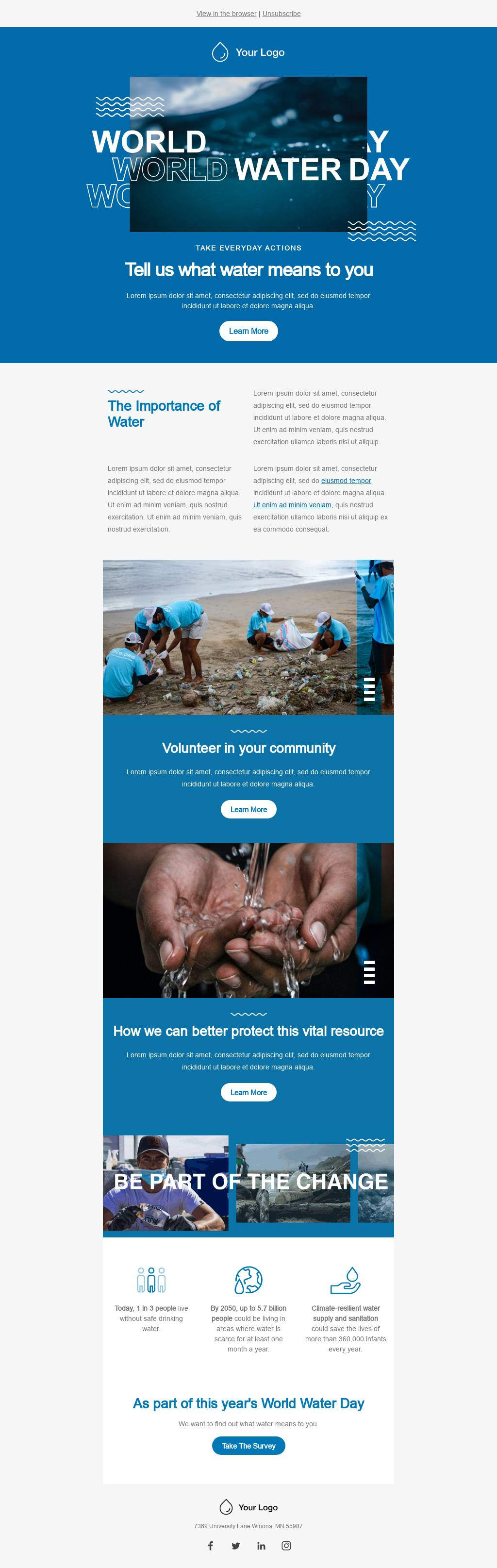 Tell Us What Water Means To You