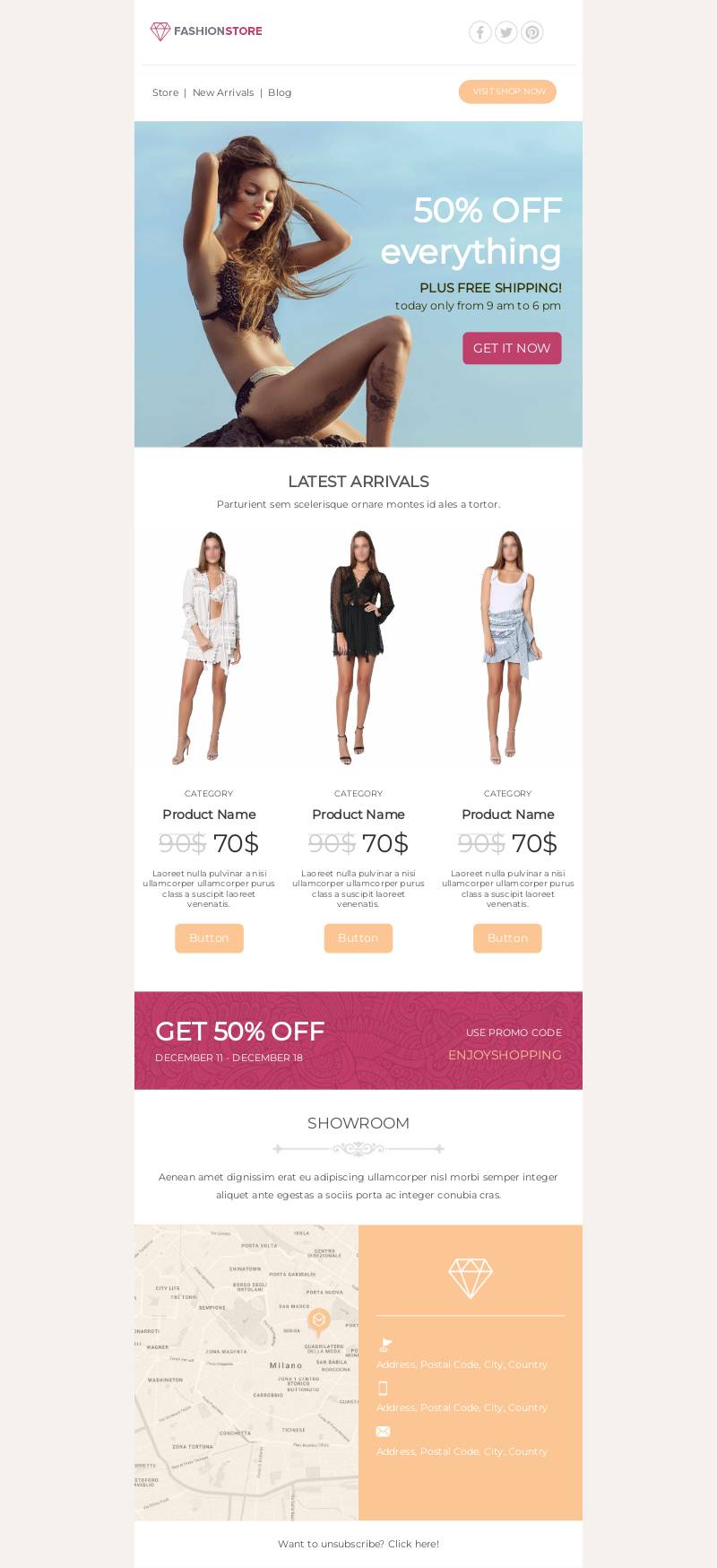 Online Fashion Store