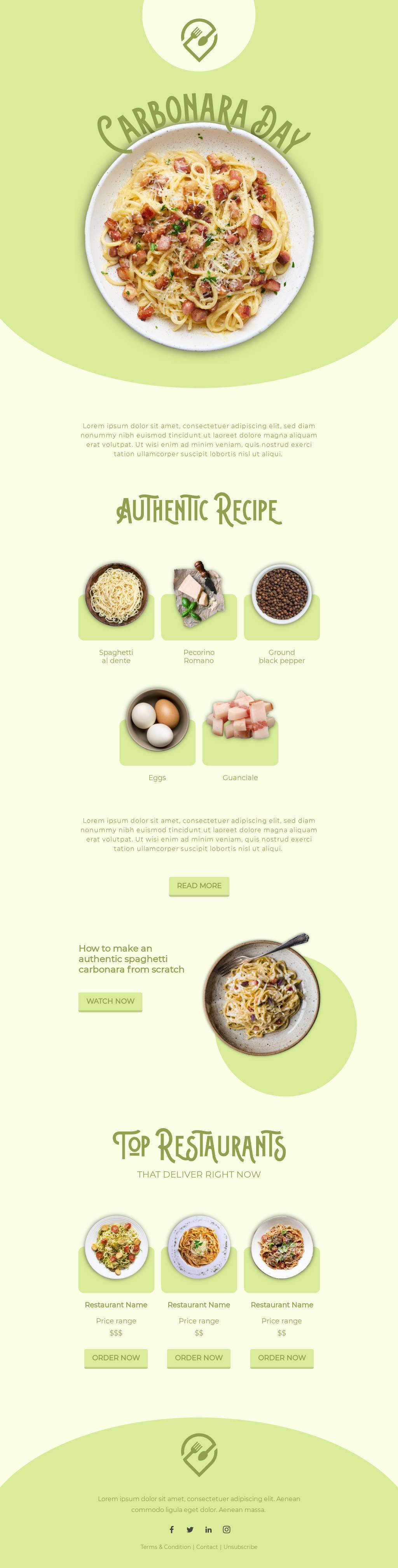 Celebrate Carbonara Day