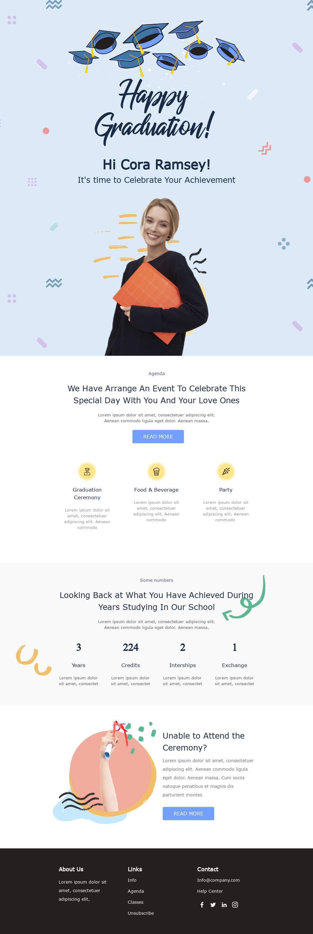 Celebrate your achievement!
