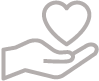 Hand And Heart Icon