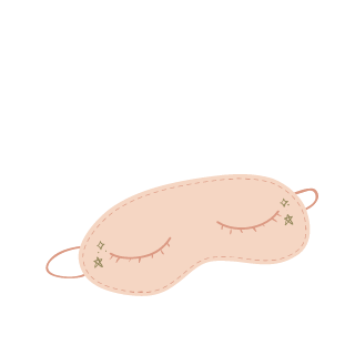 Sleep Mask Illustration