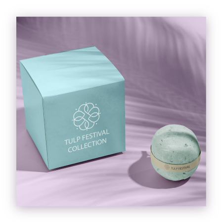 Blue Bath Bomb Photo