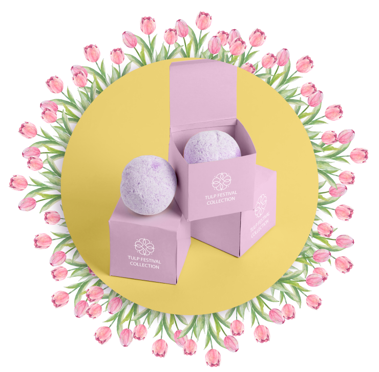 Boxes With Bath Bombs Photo
