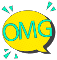OMG Speech Bubble 