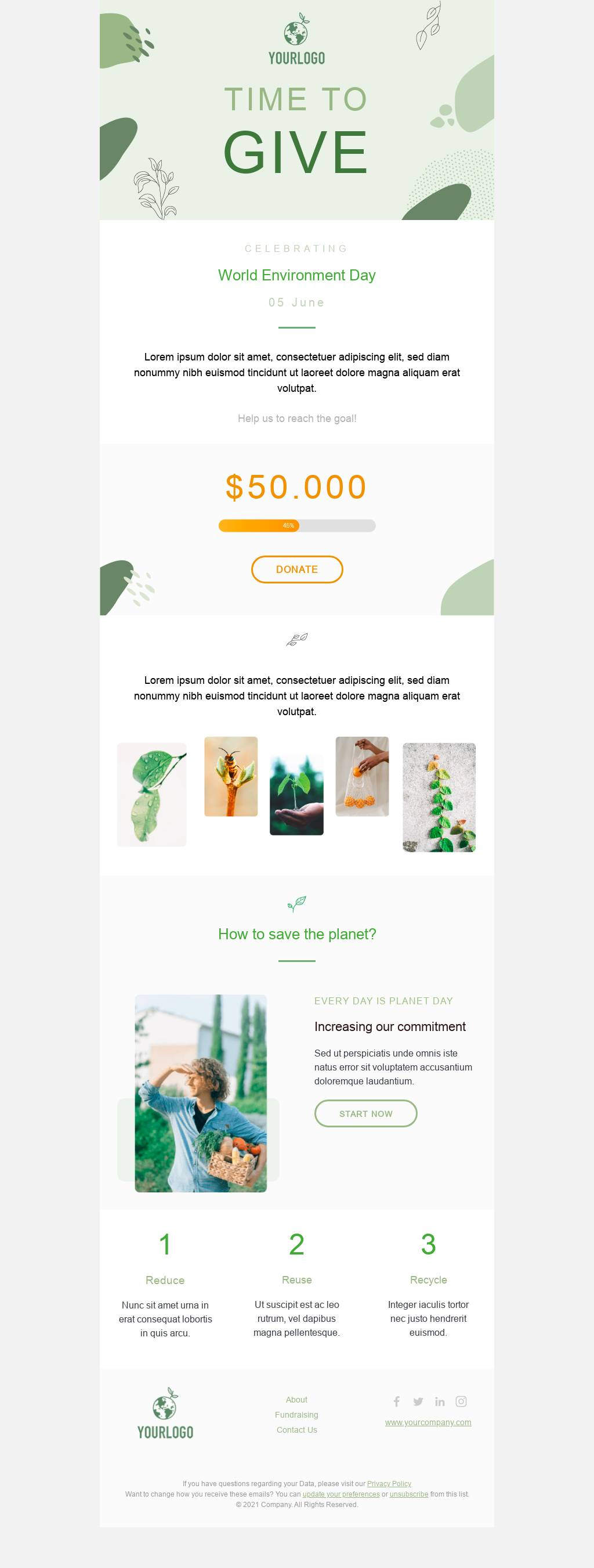 World Environment Day - Time to Give