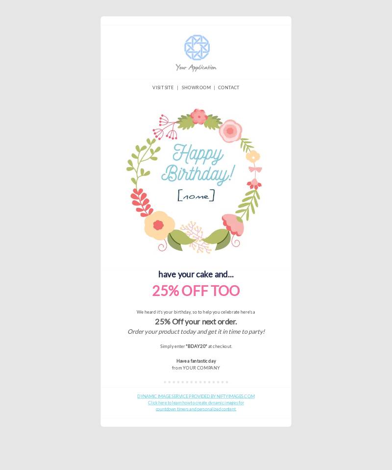 happy birthday personal note email template bee free birthday email template