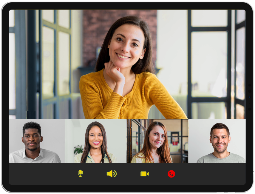 Video Call Mockup