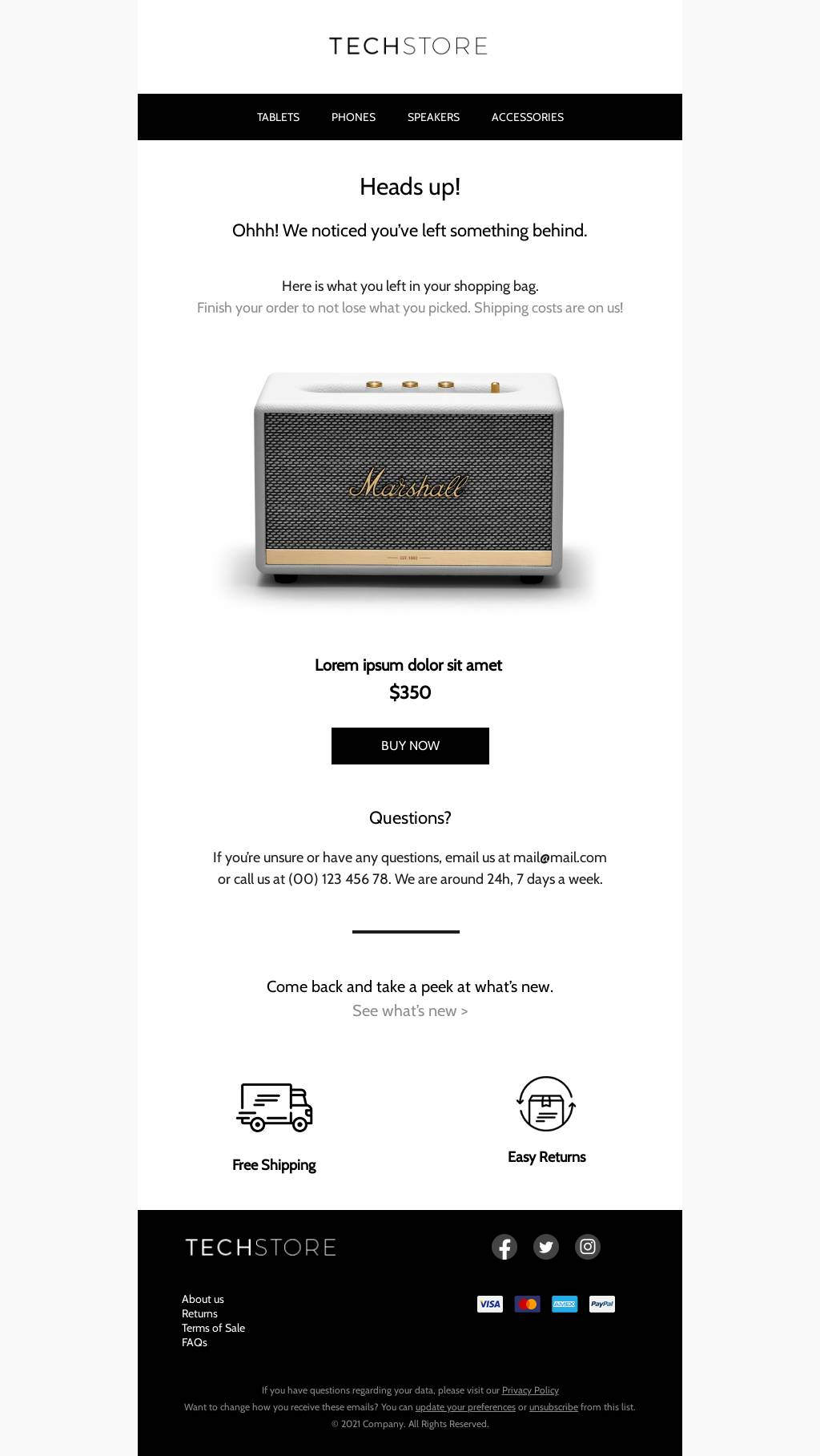 Abandoned Cart E-Commerce