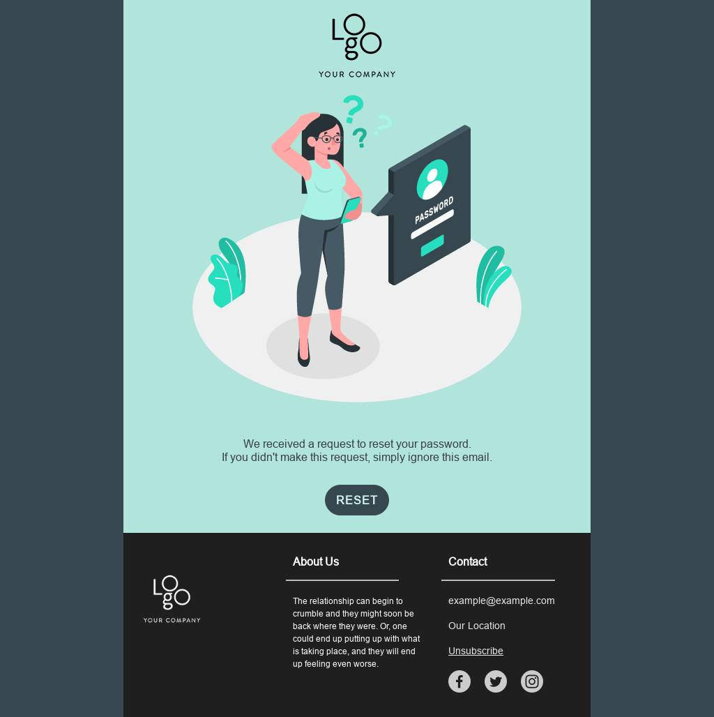 Reset Password Illustration