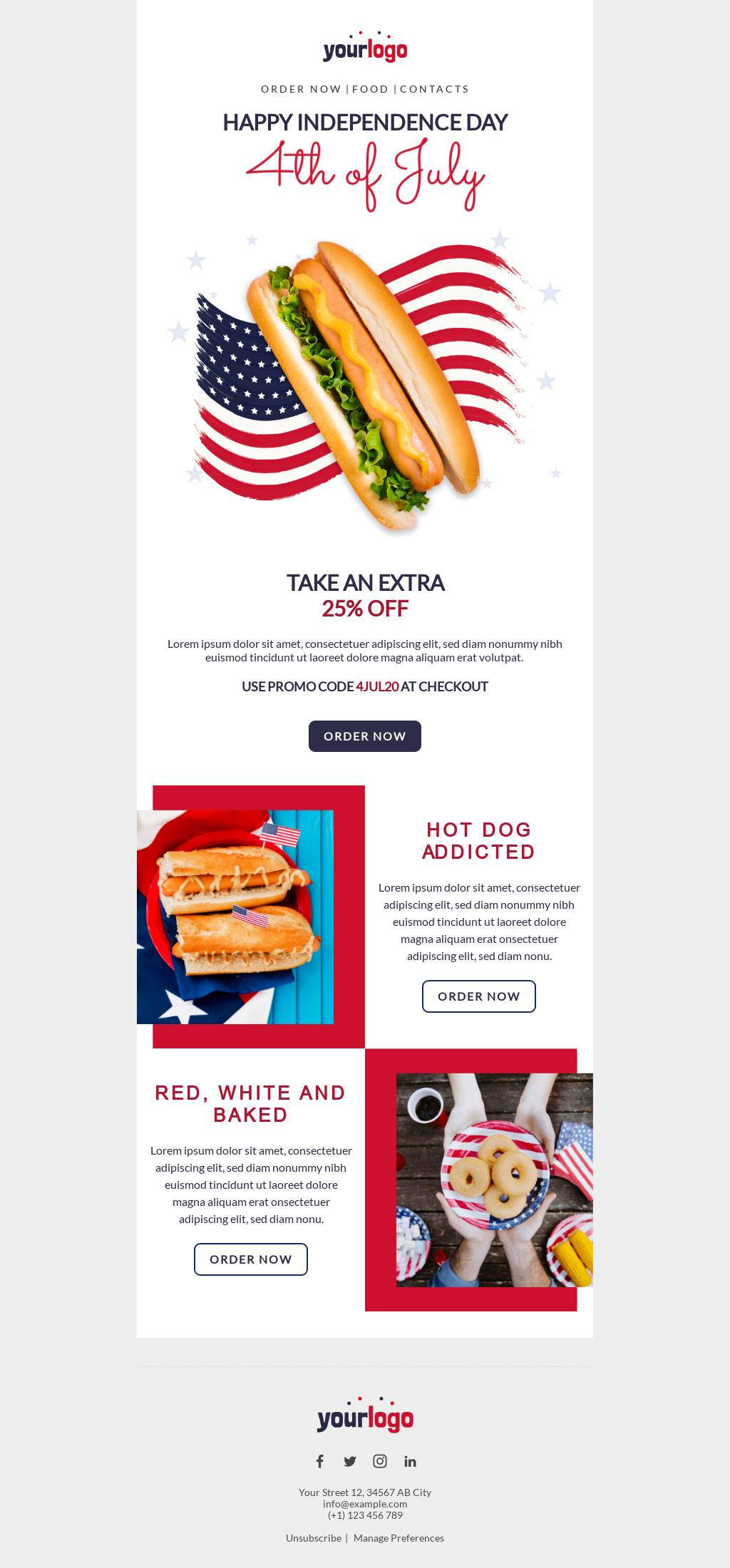 Independence Day Discount