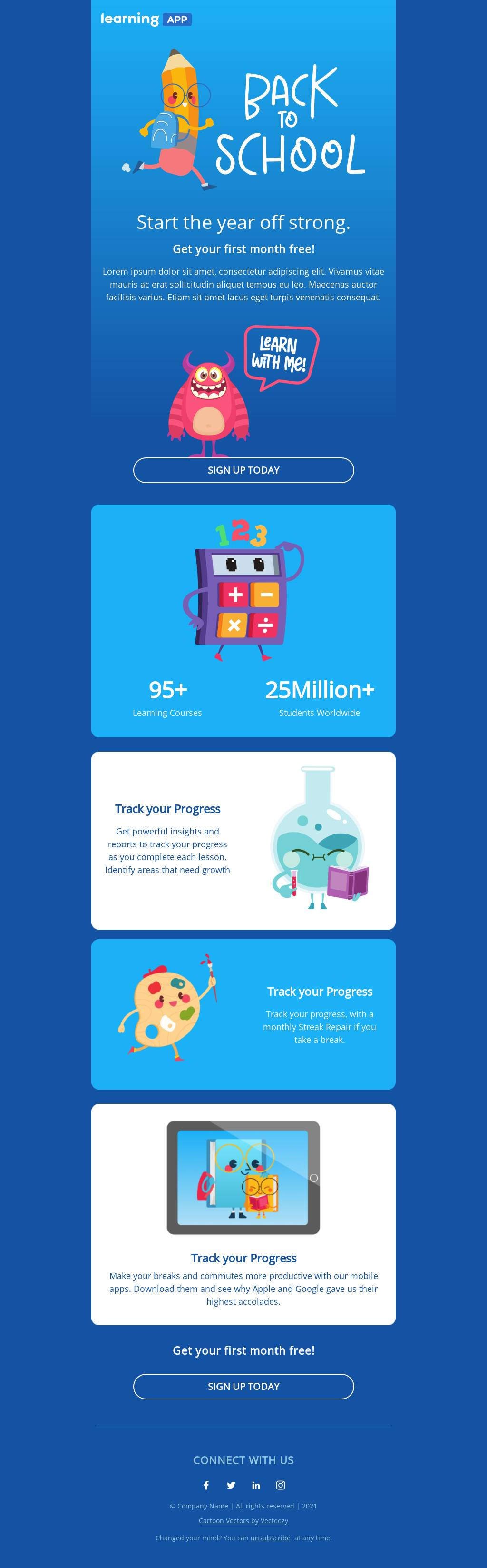 Back To School - Learning App