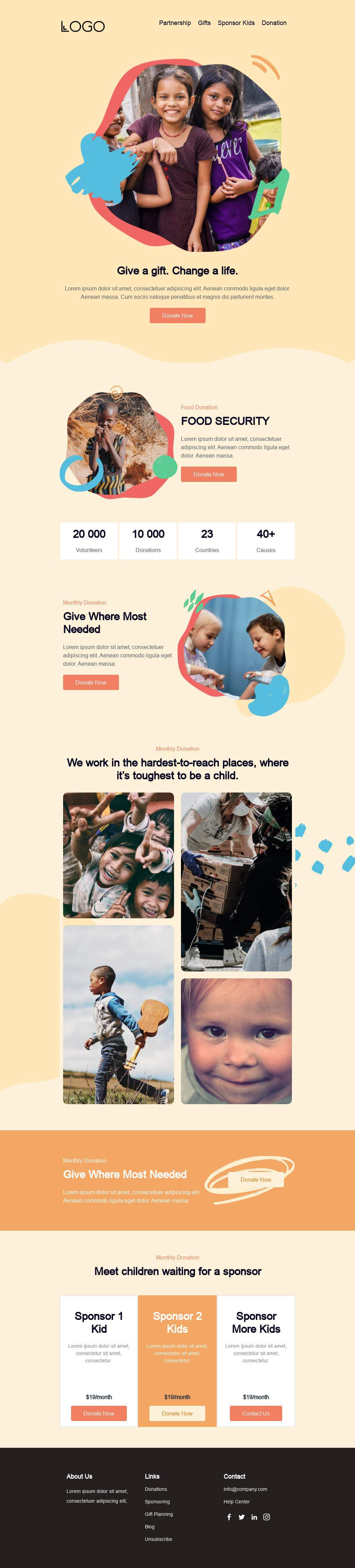 Give a Gift. Change a Life