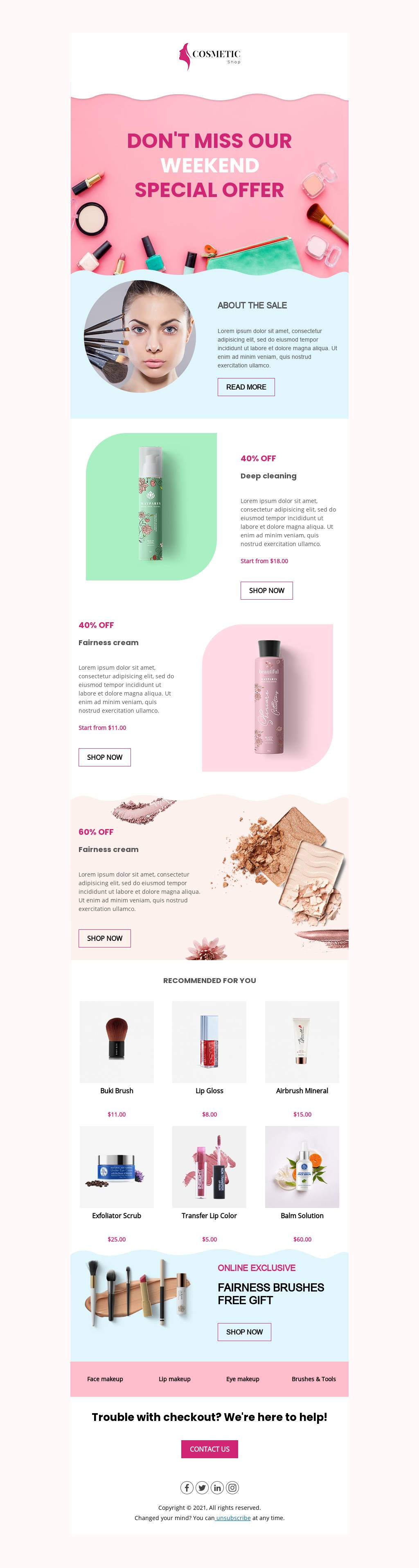 Weekend Discounts