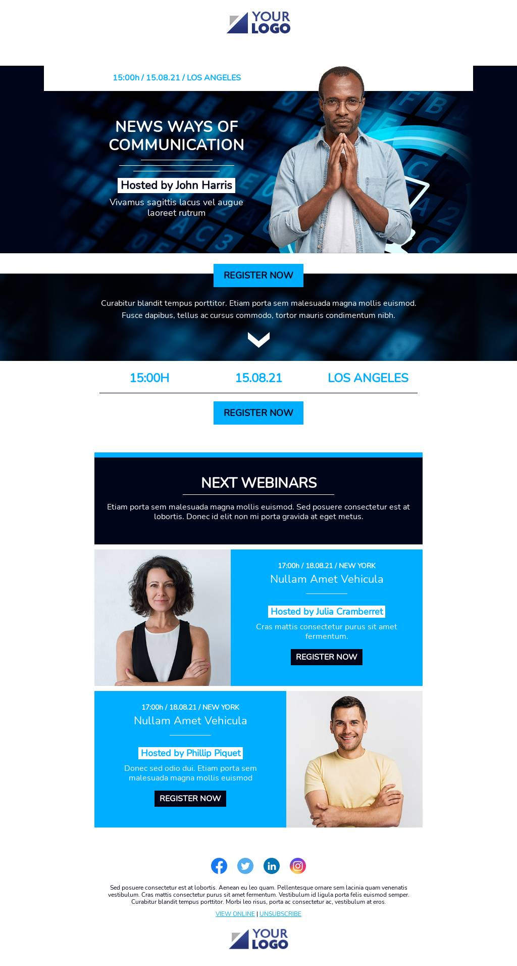 Webinar Email